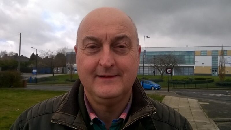 Cllr Mike Chaplin Labour Councillor for Southey ward